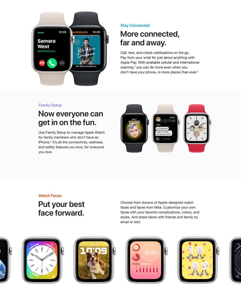 Смарт-часы Apple Watch SE 2