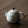 280ml Ru Kiln Teapot Can Be Nurtured and Cracked Ceramic Kung Fu Tea Set