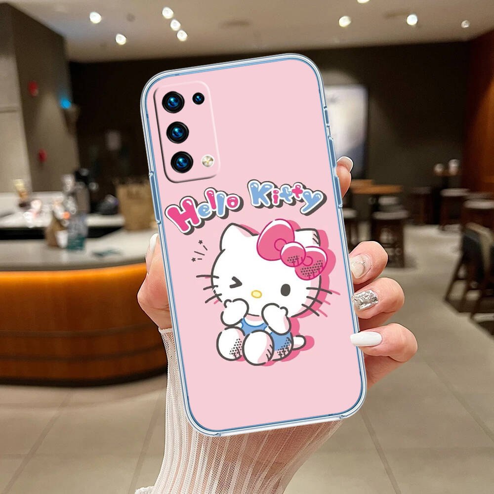 Милый чехол для телефона Hello Kitty для Motorola G14 G15 G24 G30 G31 G32 G34 G41 G42 G51 G52 G50 G60S G60 G62 G72 G71 G73 G84 G85 G200 E32