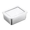 1/2/4/8Pcs Food Storage Containers Set Lunch Box Stainless Steel Stackable Snack Containers