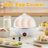 Egg Cooker Auto Shut-Off Smart Egg Maker 7 Egg Capacity Egg Poacher Electric Egg Boiler for Hard Soft Boiled Eggs