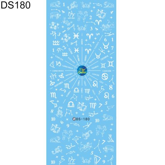 DIY Design Water Transfer Nail Art Wrap Sticker Watermark Fingernails Decals