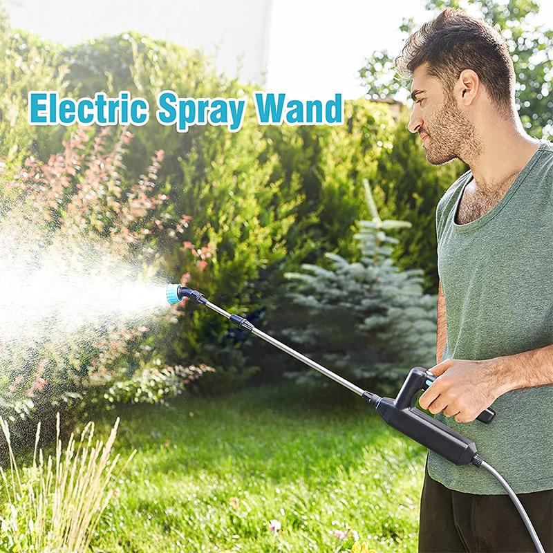 Electric Sprayer Gun Garden Automatic Atomization 3/5/8M USB Charge Plant Sprayer Bottle Sprinkler Watering Can Garden Irrigation