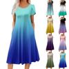 Женское повседневное модное платье миди с круглым вырезом и коротким рукавом, модное свадебное платье для гостей