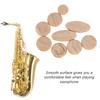 9Pcs Saxophone Keys Button Inlay Plastic Decoration Musical Instrument AccessoriesKhaki M02109