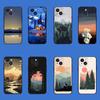 Чехол для телефона с пейзажем для iPhone Samsung Galaxy Redmi Xiaomi Oppo OnePlus Note SA 7 8 9 10 11 12 13 14 20 21 22 23 53 54 Pro Max Plus Ultra TPU Soft