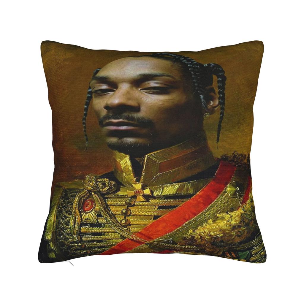 Смешная наволочка с принтом Snoop Dogg, хип-хоп рэпер, чехол для подушки, чехлы для подушек, новый стиль, домашние украшения, квадратный, разных размеров