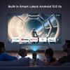 Портативный 4K Android-проектор CrossV1 HY500, HD 1080P, беспроводное дублирование экрана, для дома и улицы.