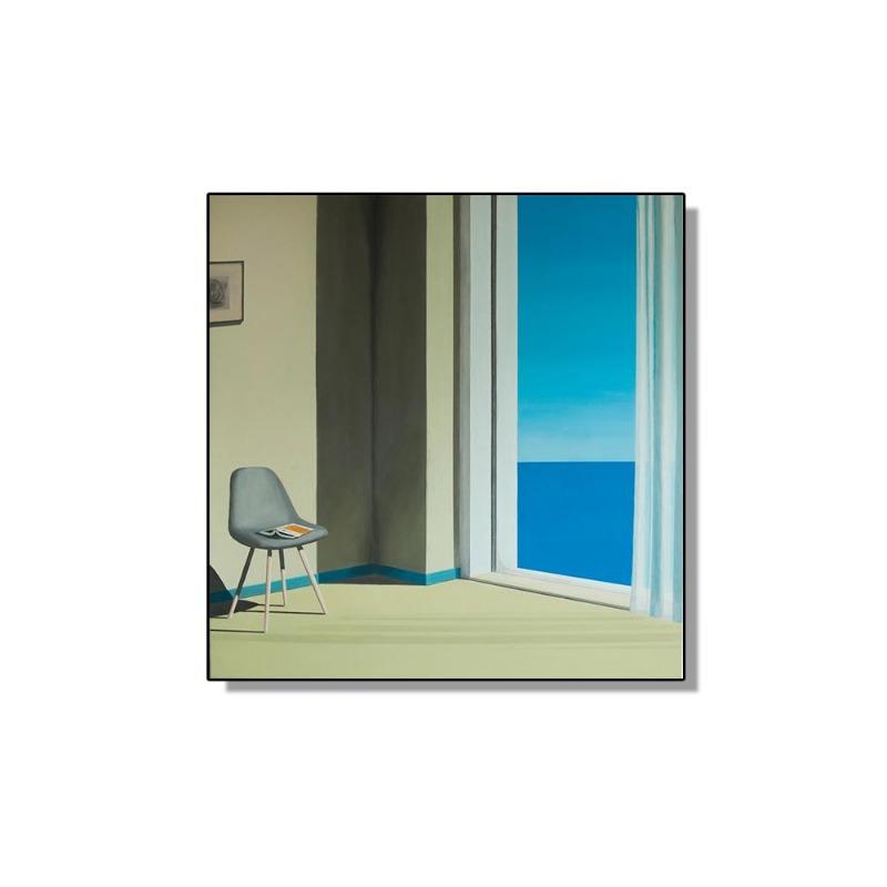Известный Дэвид Хокни абстрактный пейзаж постер холст картина бассейн океан окно настенное искусство для гостиной домашний декор
