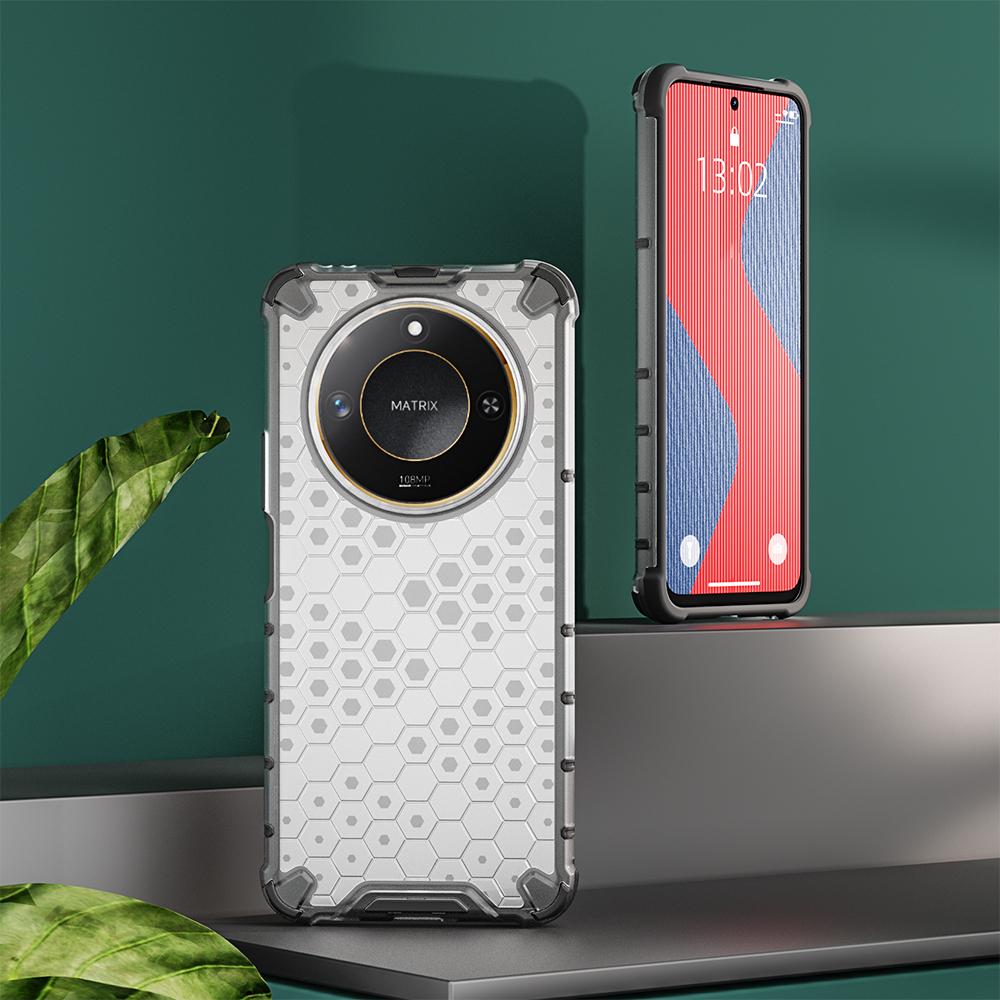 KEYSION Противоударный чехол для HONOR X9c Smart 5G Silicone+PC Прозрачный сотовый чехол для телефона Huawei Honor Magic 7 Lite 5G