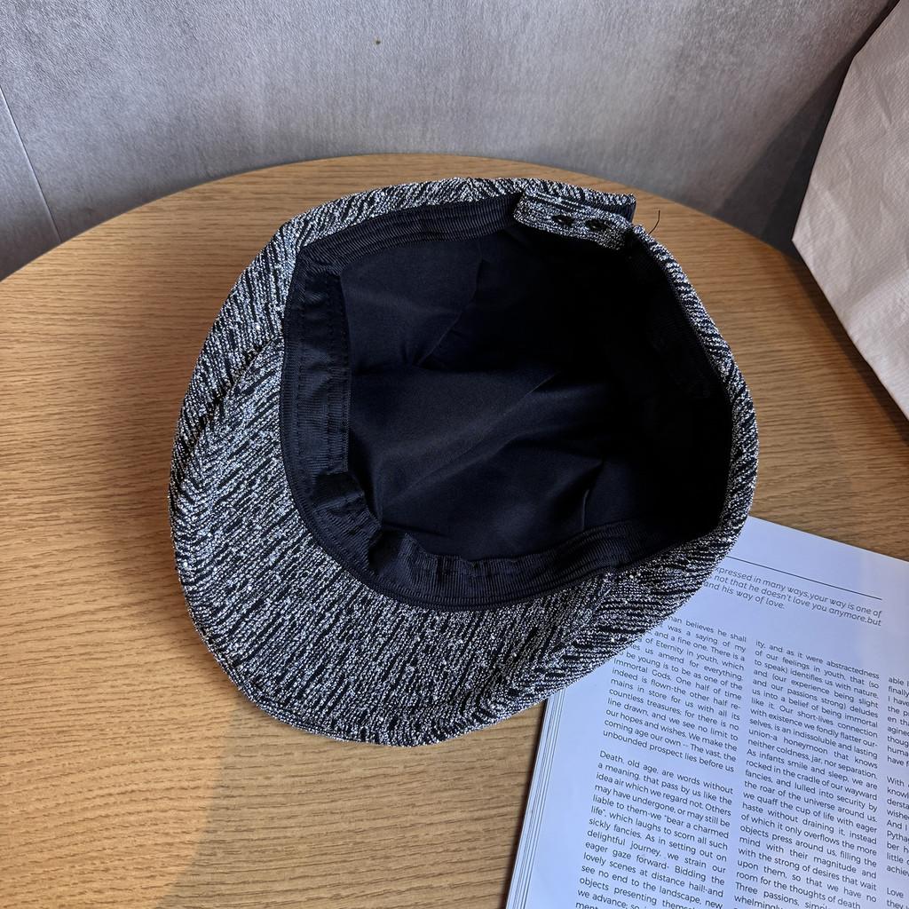 Винтажная хлопковая шляпа художника с короткими полями и дышащим дизайном для повседневной носки