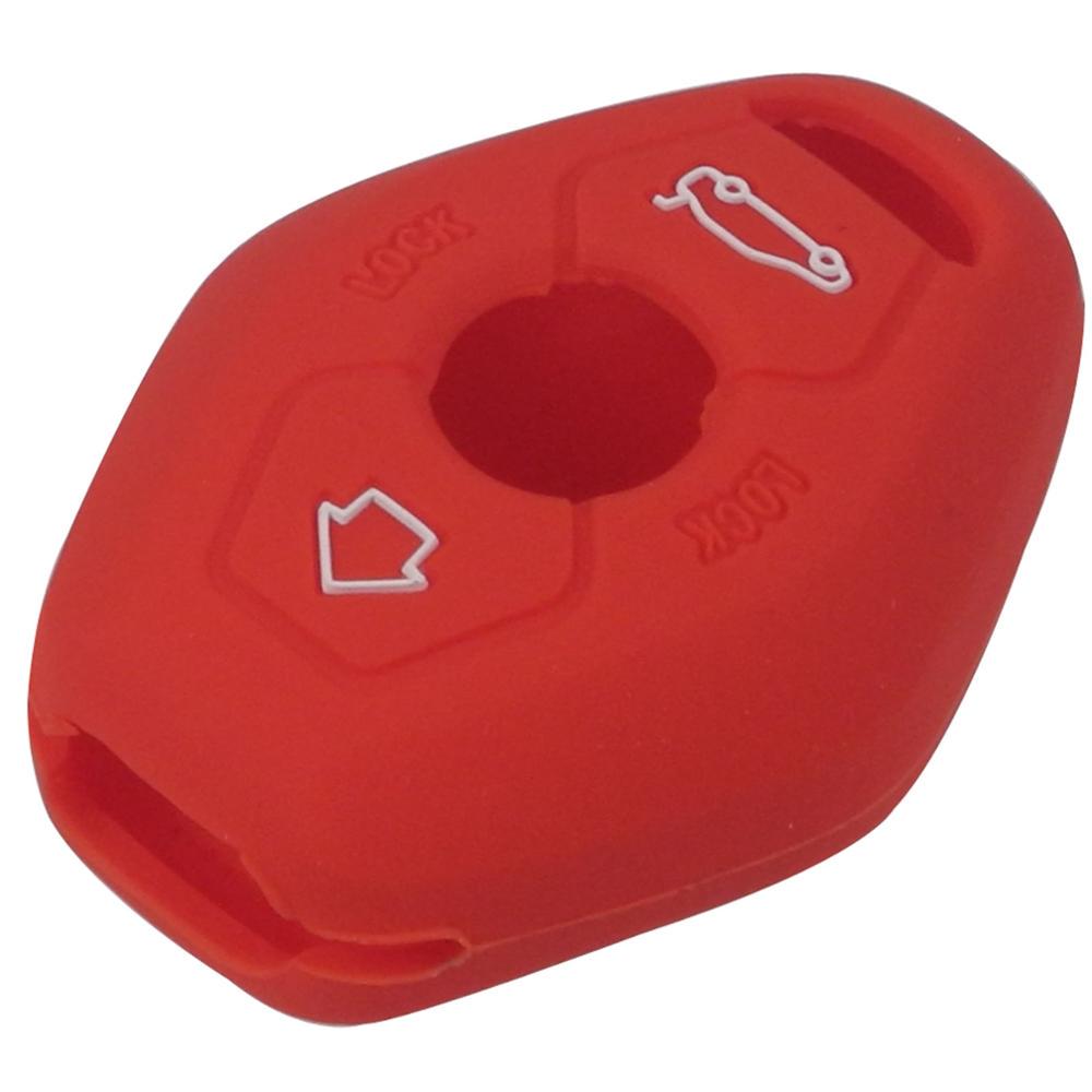 Jingyuqin 3B Remote Silicone Key Case Car Styling Cover For BMW X3 X5 Z3 Z4 3 5 7 Series E38 E39 E46 E83 FOB Set Protective