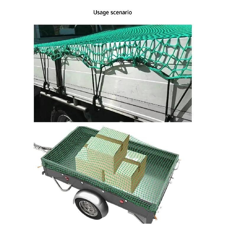 Trailers Interior Stretchable Heavy Duty Cargo Net Storage Universal Bungee Boat Truck Extend Mesh Luggage For Car Accessories