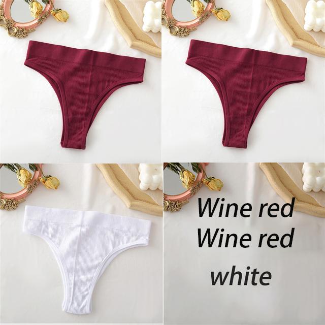 Women's Panties Seamless High Waisted Underwear Women Comfortable Panties Women Sexy Underpants For Women 3PCS/Set