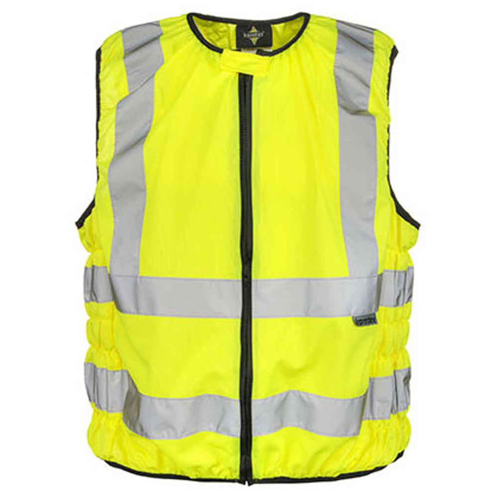 Korntex Unisex Adult Schleiz Hi-Vis Biker Safety Vest