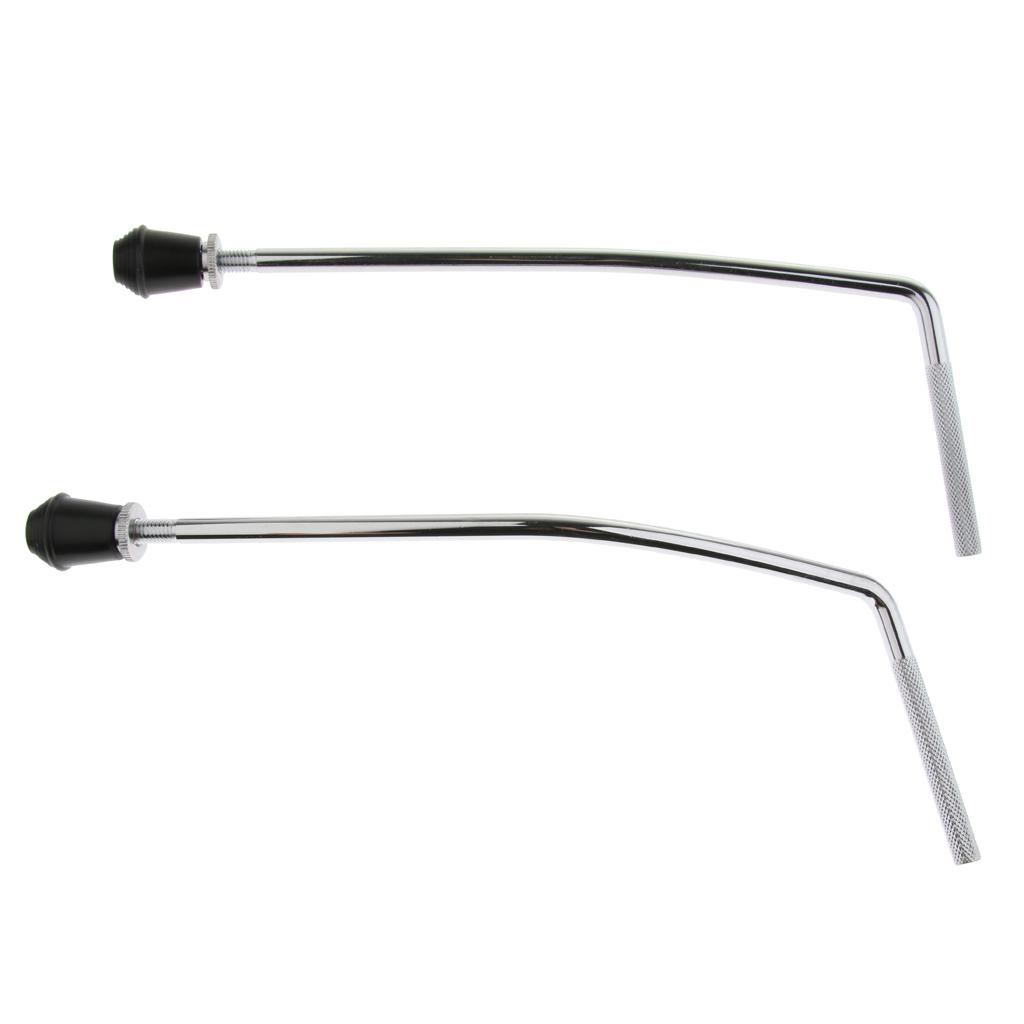 1 Pair of Bass Drum Feet for Parts Hat Stands Hardware