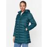 Maddie Long Down Jacket PL402252 Green Regular Fit