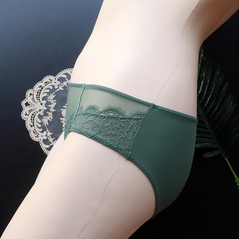 Lace Women's Panties Breathable Sexy Underwear Women's Hip Lift Low Waist Women's Briefs Large Size Panties