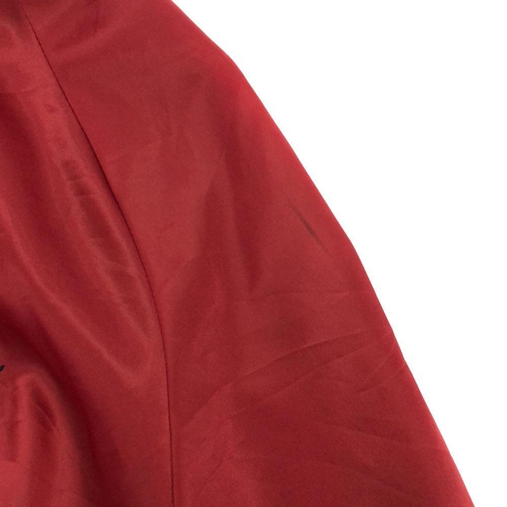 Pla-Jac 80-х годов Сделано в США Принт Стажан XL Красный Нейлон Пожилой Мужской Б/У