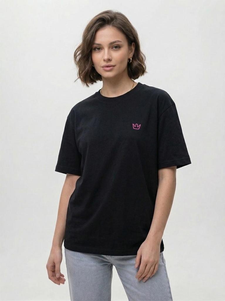 Jigga Wear G Panther Women's Oversized Short Sleeve T-Shirt Black XL