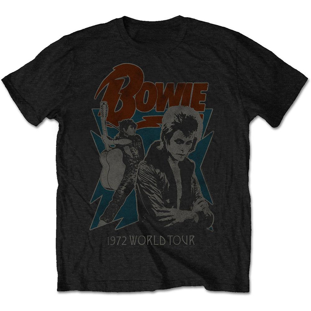 Acoustics David Bowie T-Shirt Cotton Graphic Tee Unisex Women Summer Streetwear