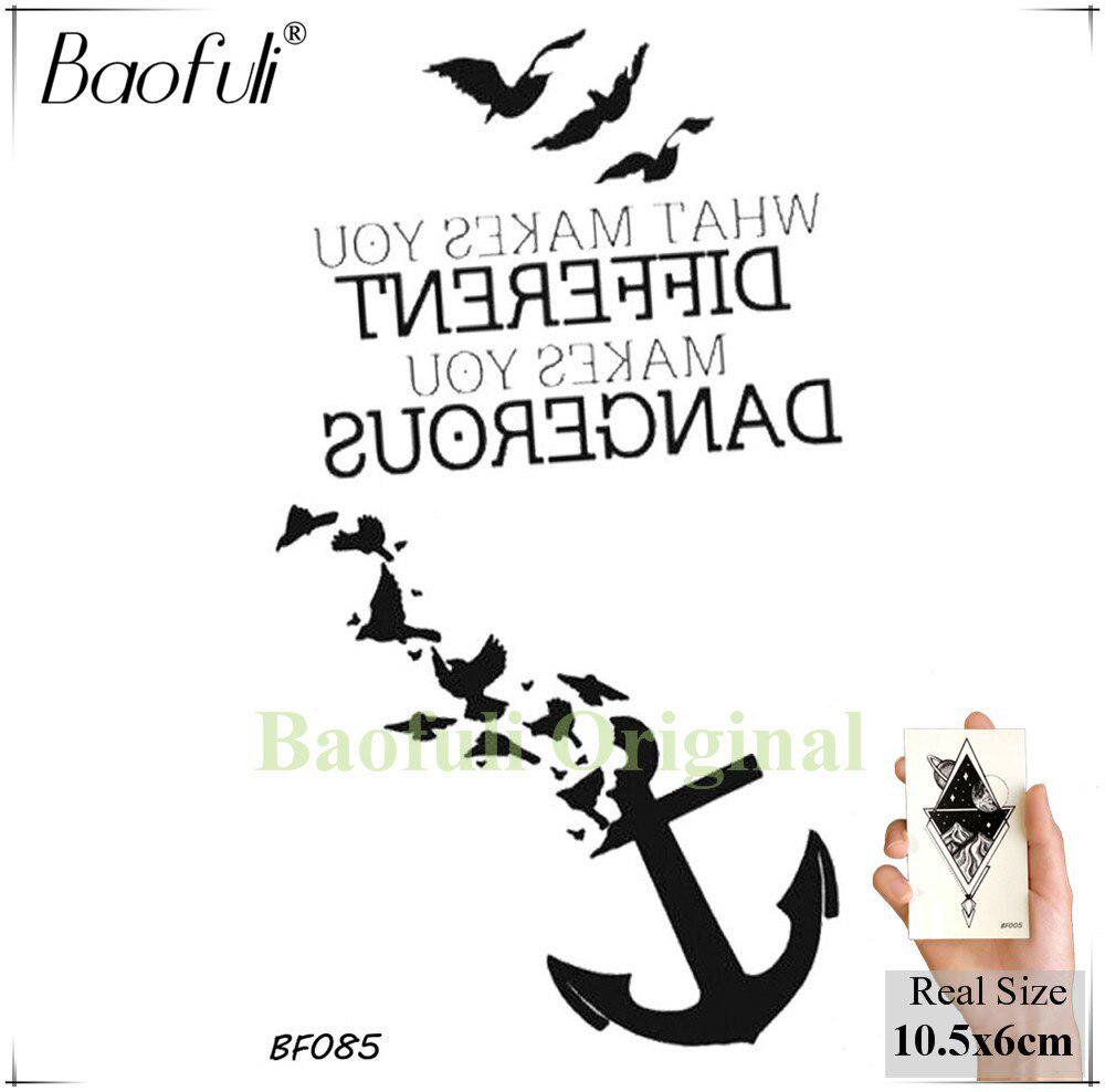 Водонепроницаемая временная татуировка