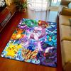 Pokemon Carpet Rug Anime Floor Mat Soft Surface Anti Slip Bottom for Living Room Bedroom Decor -QJY