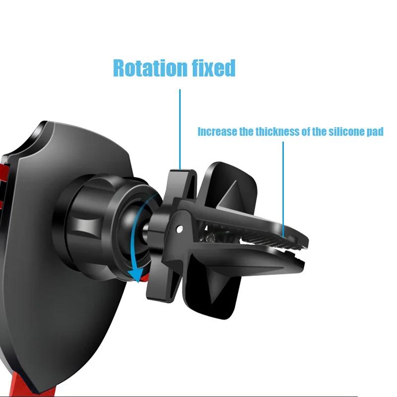 For VW Volkswagen Jetta MK5 Golf Gravity Car Phone Holder Bracket Air Vent Clip GPS Mount Stand for Volkswagen Polo Golf Passat