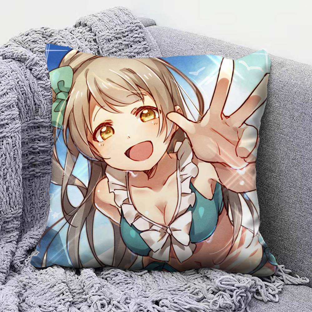 Minami Kotori Anime Girl Love Live  Home Sofa Cushion Covers and Aecorative Custom Pillow Covers