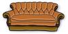 FRIENDS TV Show Sofa Pin Badge
