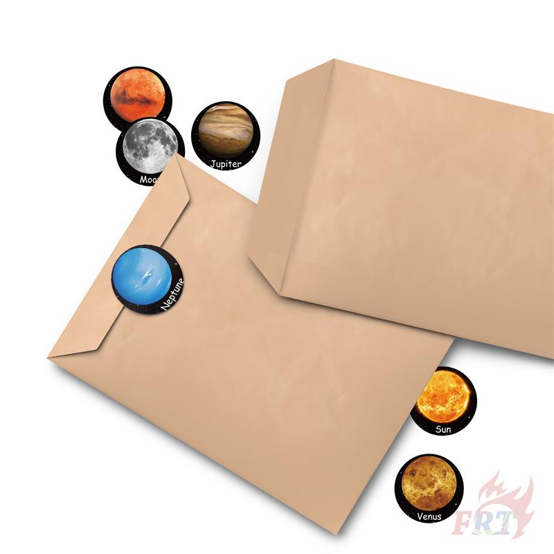 500 шт./рулон Наклейки «Планеты во Вселенной» для детей - Награды, Декор для DIY Скрапбукинга Альбома, Запечатывающая этикетка, Декали