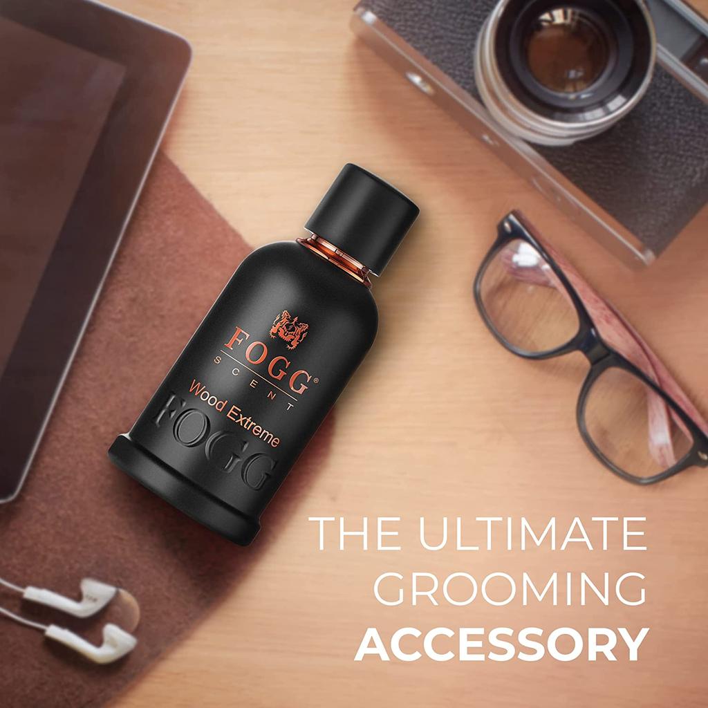 FOGG Wood Extreme, Eau De Parfum, духи для мужчин, стойкий парфюм, 100 мл