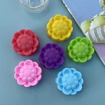 20 шт. 5 см новые формы для торта «Лотос», термостойкие антипригарные силиконовые формы для мыла, шоколада, пудинга, кухонные принадлежности, формы для выпечки