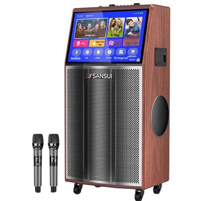 Портативная караоке и танцевальная акустическая система SANSUI, штекер CN (адаптер в комплекте)