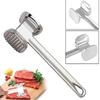 Portable Stainless Steel Kitchen Supplies Household Tenderizer Meat Tenderizer Hammer Meat Mallet Tool Meat Hammer