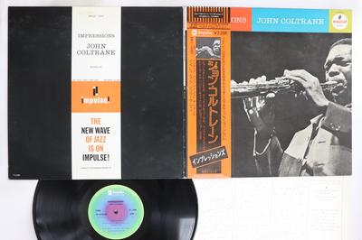 Виниловая пластинка JOHN COLTRANE  Impressions YP8522AI ABC IMPULSE 1976 Япония Obi Джаз Б/у