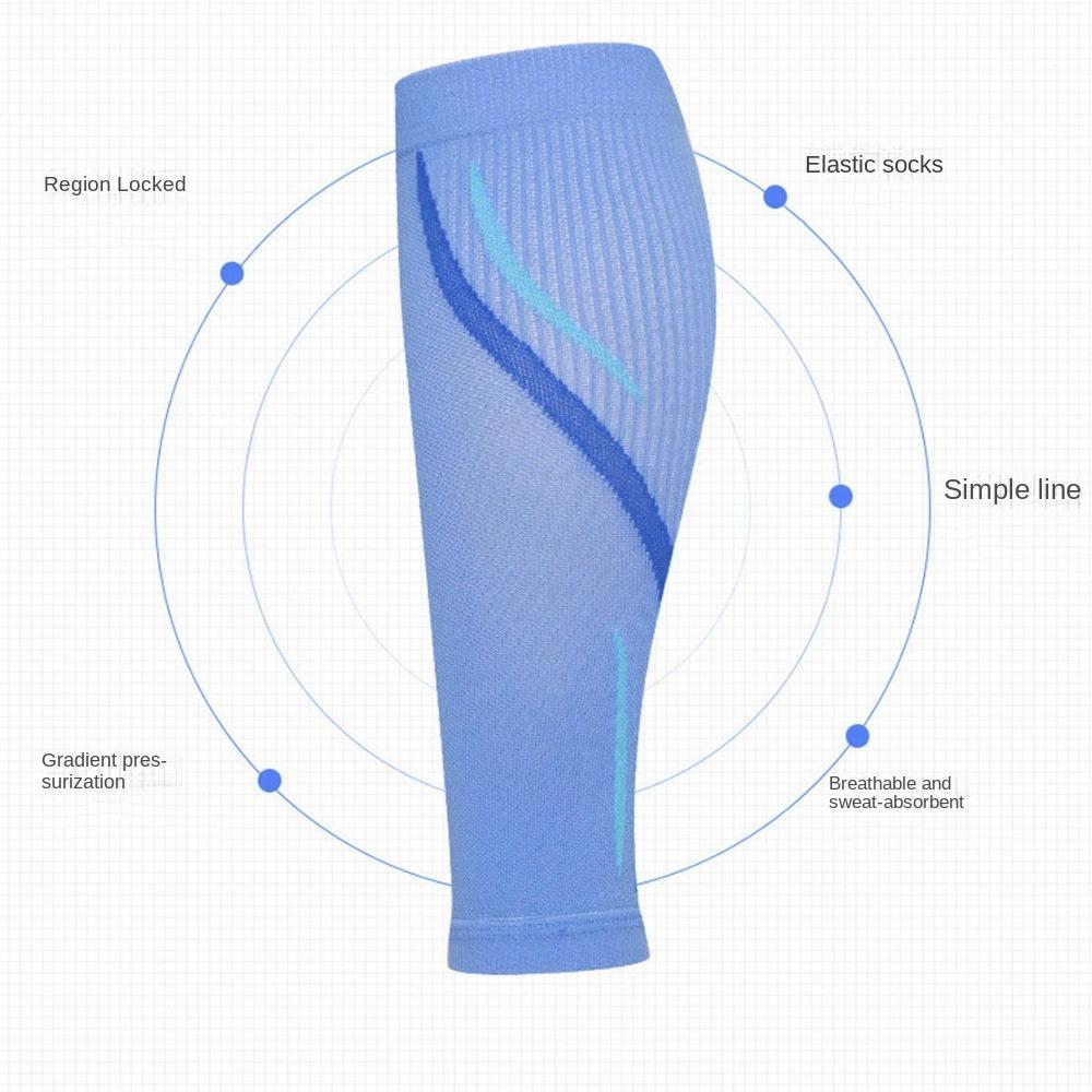 1 pair Breathable Compression Leg Sleeves Leg Cover Sports Sock Sleeves  Cycling