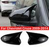 Для Chevrolet Cruze 2009-2014 Крышка бокового зеркала заднего вида автомобиля Накладка на крыло Наклейка Внешняя Дверь Зеркало заднего вида Корпус Отделка Углеродное волокно