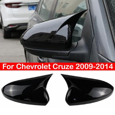 Для Chevrolet Cruze 2009-2014 Крышка бокового зеркала заднего вида автомобиля Накладка на крыло Наклейка Внешняя Дверь Зеркало заднего вида Корпус Отделка Углеродное волокно