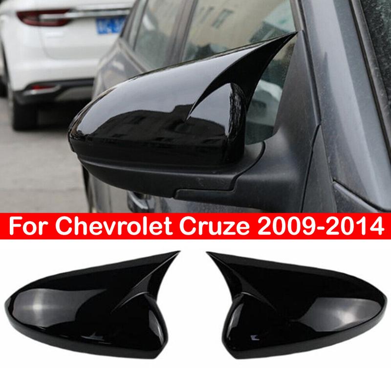 Для Chevrolet Cruze 2009-2014 Крышка бокового зеркала заднего вида автомобиля Накладка на крыло Наклейка Внешняя Дверь Зеркало заднего вида Корпус Отделка Углеродное волокно