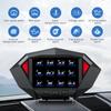 OBD2 GPS Двойная система Проекционный дисплей (HUD) Инклинометр Цифровой спидометр автомобиля P1 Автомобильный HUD-дисплей Измеритель наклона