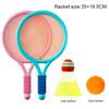 Lightweight Kids Badminton Rackets Set - Children's Tennis & Badminton Toy with Balls Family Game Racquets Ideal for Kids