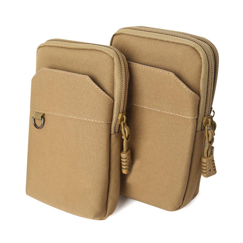 Nylon Molles Bag For Mobile Phone Utility Pouches Gadget Organizer Belt Waist Bag Hunting Fanny Pack For Outdoor Hiking Climbing