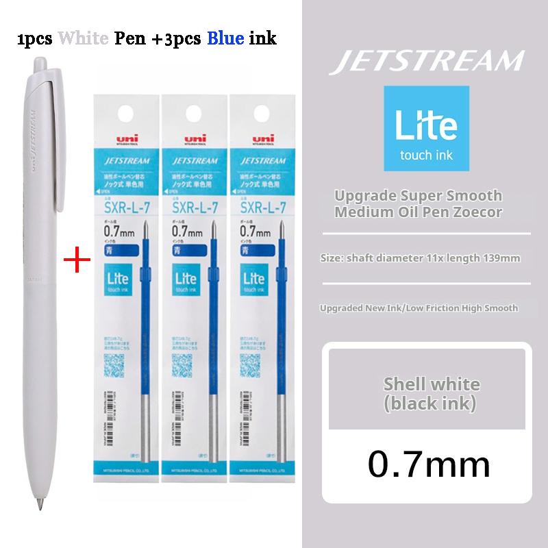 Гелевая ручка uni Jetstream Lite SXN-LS Snoopy Limited Edition, 0,5/0,7 мм, Ультрагладкие чернила низкой вязкости, Для школы и офиса