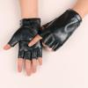Новые женские танцевальные кожаные перчатки без пальцев, клубные женские перчатки для выступлений, танцев, уличных танцев, кожаные перчатки, партия