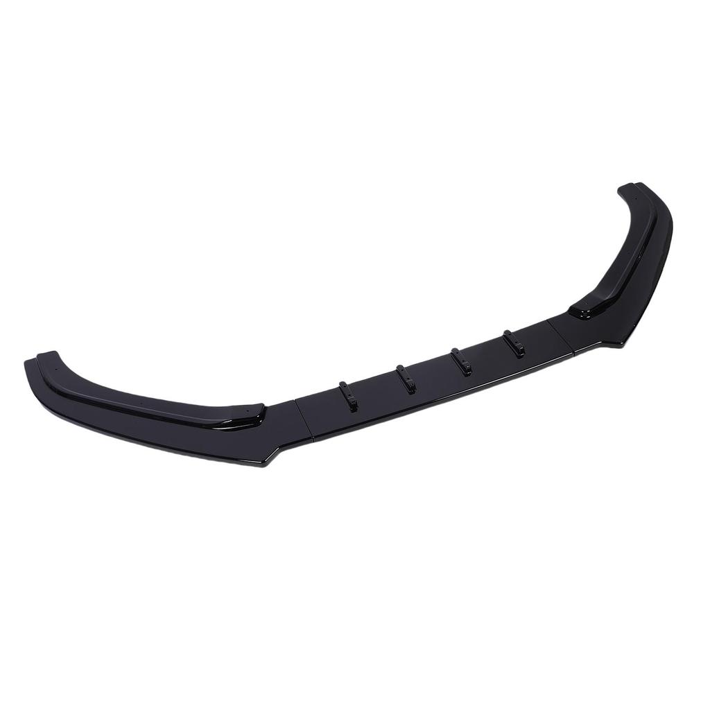 Front Bumper Lip Spoiler 3 Sections Bumper Lip Chin Splitter Diffuser Protector Body Kit Replacement for 6C 2015 2018