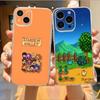 Игровой чехол для телефона Stardew Valley Крутой Чехол для iPhone 17, 16, 15, 14, 13, 12, 11 Plus, Pro Max Мягкий Прозрачный Чехол
