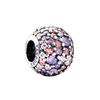 Pandora Colorful Beads 925 Silver Jewelry Accessories Women's Silver 791261ACZMX