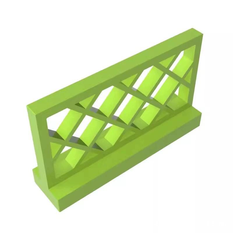 50 шт. Забор из кирпичей 1 x 4 x 2, совместимый с 3185 деталями детских игрушек, собираемые строительные блоки, Технические