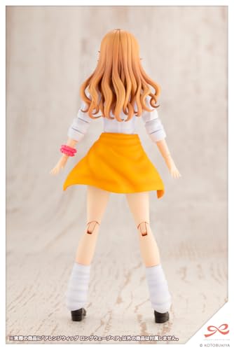 Kotobukiya Парик для девочек Sosai Garden Arrangement с длинными волнистыми волосами, приблизительная высота. Пластиковая модель 63 мм в масштабе 1/10